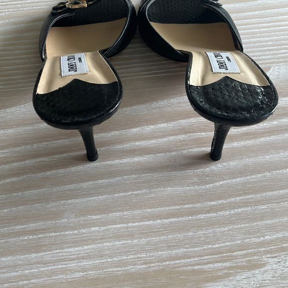 Jimmy Choo Open Toe Black Sandals size 39 - Picture 11 of 12